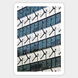 Buildings Of Lisbon - 1 - The Coat Hanger © Sticker